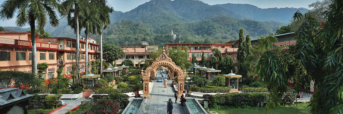 inside ashram