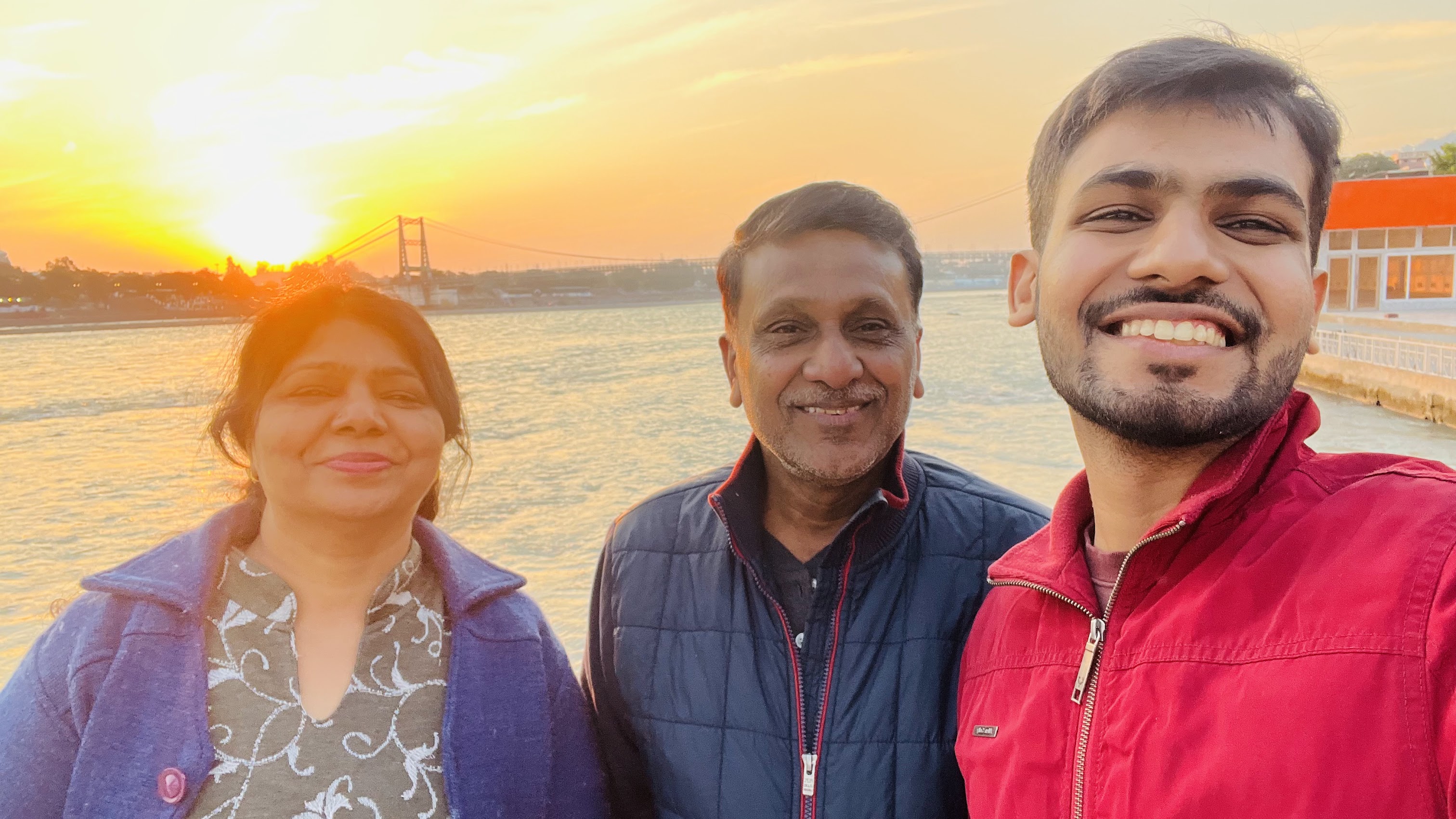 Parents aging like fine wine with your old monk